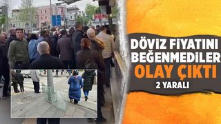 Döviz kavgası hastanede son buldu