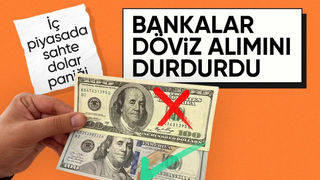 Döviz piyasasında sahte dolar endişesi
