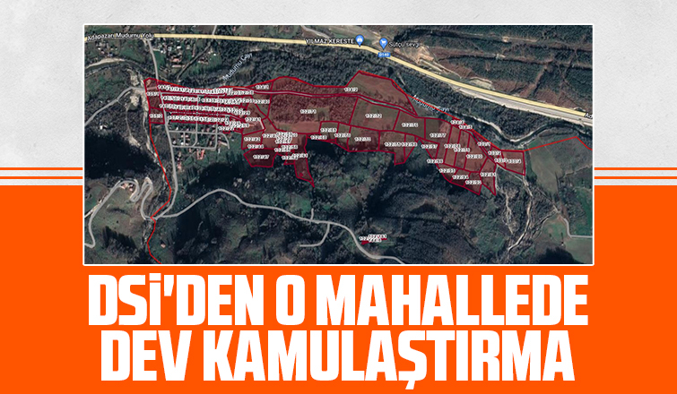 DSİ Akyazı'da 102 taşınmazı kamulaştırıyor