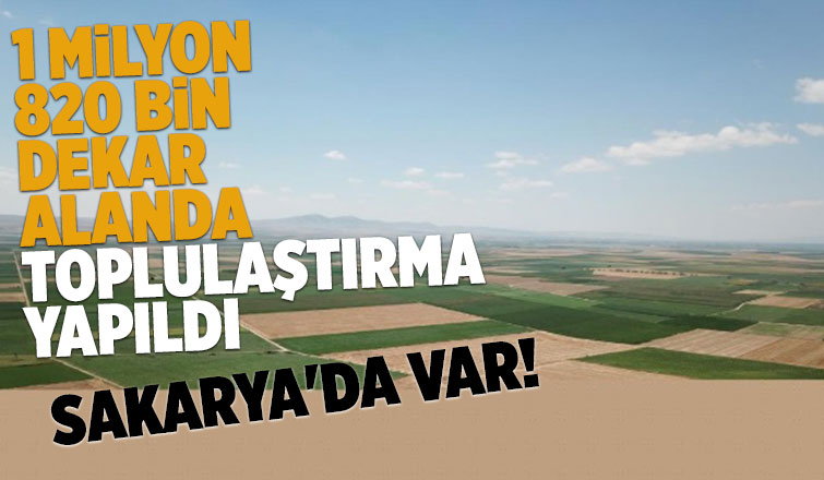 DSİ'den Sakarya'da toplulaştırma