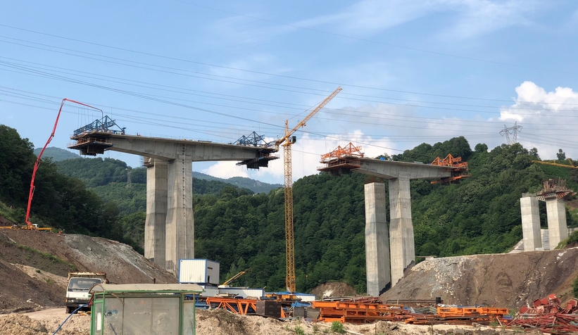 Duble yol çalışması Kuzuluk'a kadar geldi
