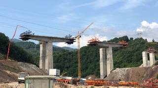 Duble yol çalışması Kuzuluk'a kadar geldi