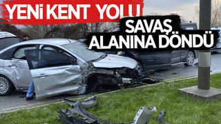 Duble yol savaş alanına döndü