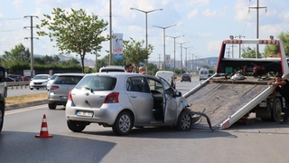 Duble yolda kaza 2'si çocuk 3 yaralı