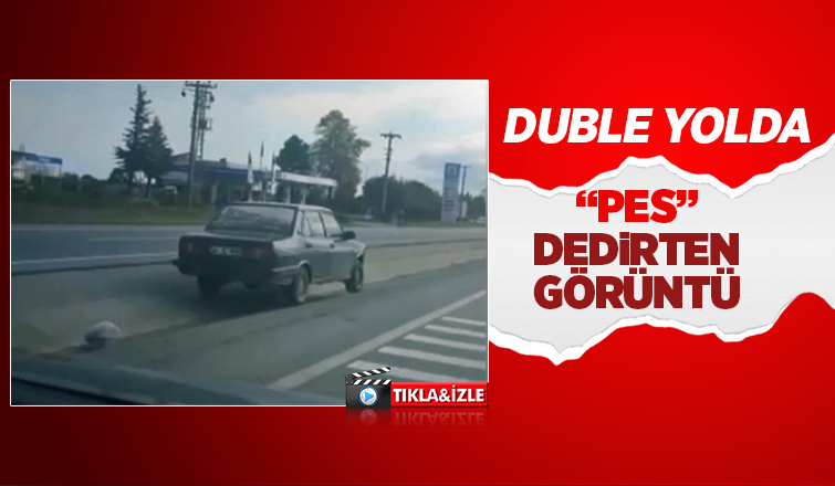 Duble yolu bırakıp bakın nereden gitti