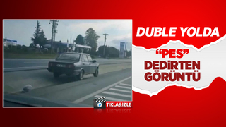 Duble yolu bırakıp bakın nereden gitti