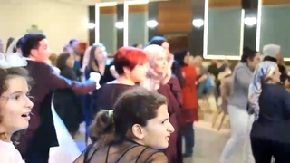 Düğün ortasında panik anları kamerada