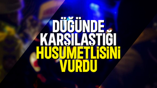 Düğün salonu önünde bir genç silahla vuruldu