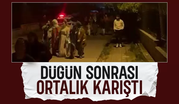 Düğün sonrası kavga