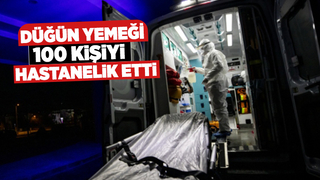 Düğün yemeğinden zehirlendiler