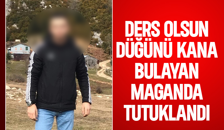 Düğünde ateş açıp bir kişiyi vurmuştu, tutuklandı