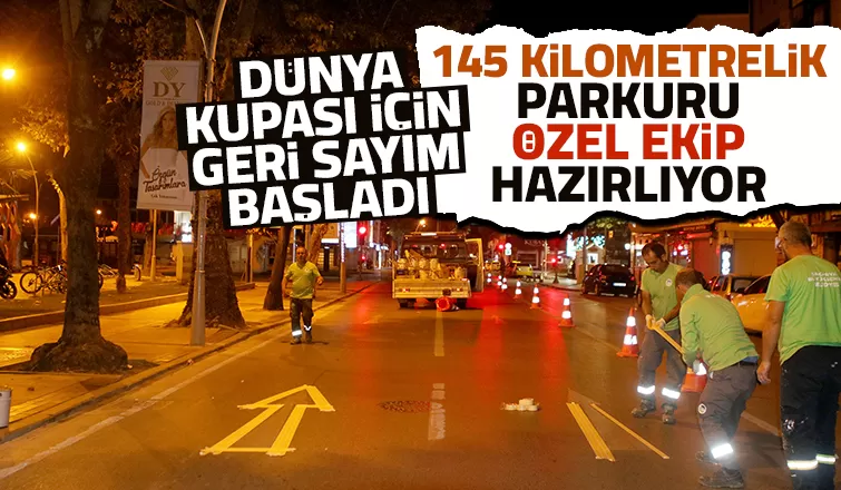 Dünya kupası için geri sayım başladı