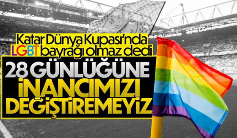 Dünya Kupası'nda LGBT bayraklarına izin yok