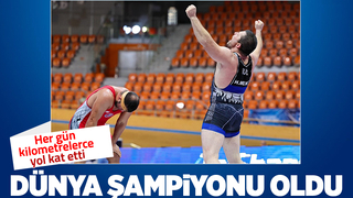 Dünya şampiyonluğu için kilometrelerce yol katetti