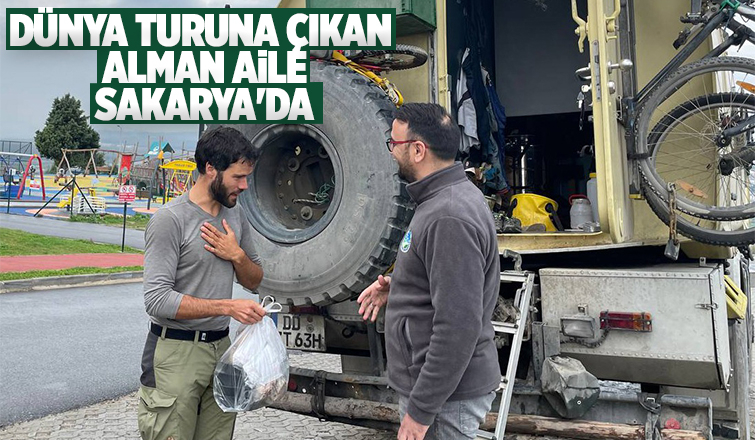 Dünya Turuna çıkan Alman aileye Büyükşehirden destek