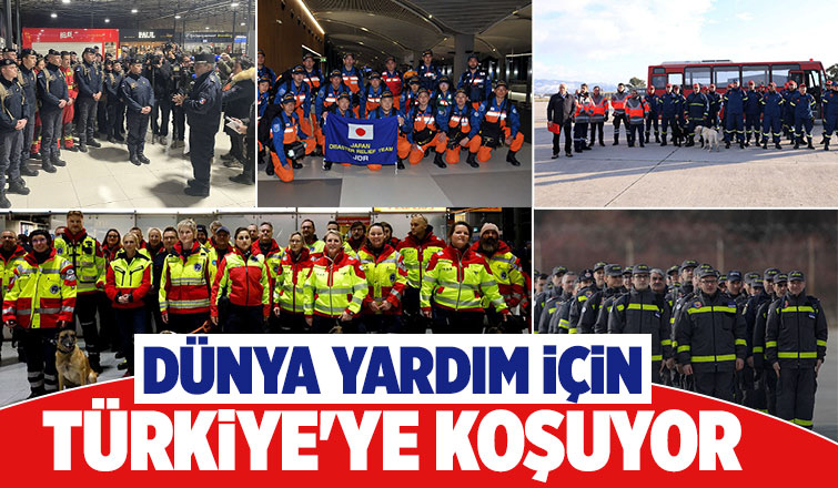 Dünya yardım için seferber oldu