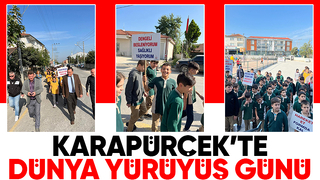 Dünya Yürüyüş Günü etkinliği gerçekleştirildi