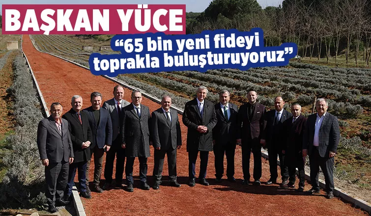 Dünyanın en büyük aromatik bahçesinde bahar bereketi