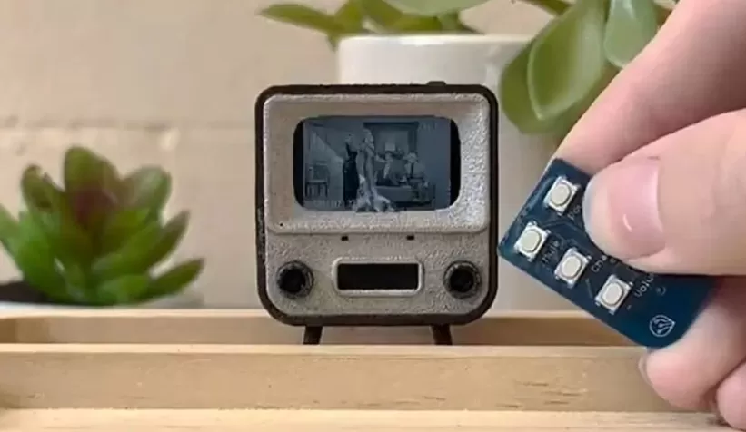 Dünyanın en küçük televizyonu üretildi