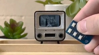 Dünyanın en küçük televizyonu üretildi