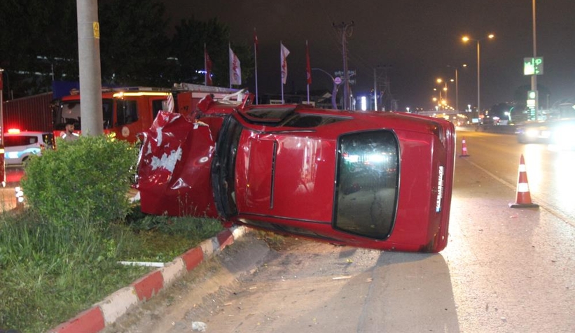 Dur ihtarına uymayan araç dehşet saçtı