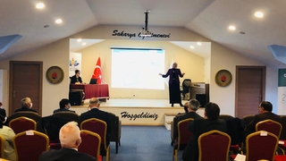 Durmuş, İlçe Müdürleriyle eğitimi değerlendirdi