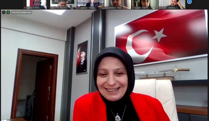 Durmuş, matematik zümresiyle bir araya geldi