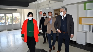 Durmuş'tan öğretmen destek merkezine ziyaret