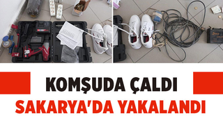 Düzce'de çaldı, Sakarya'da yakalandı