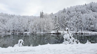 Düzce'de yüksek kesimler beyaza büründü