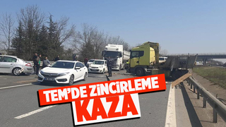 Düzce sınırında zincirleme kaza