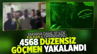 Düzensiz göçmen ve organizatörlere büyük operasyon