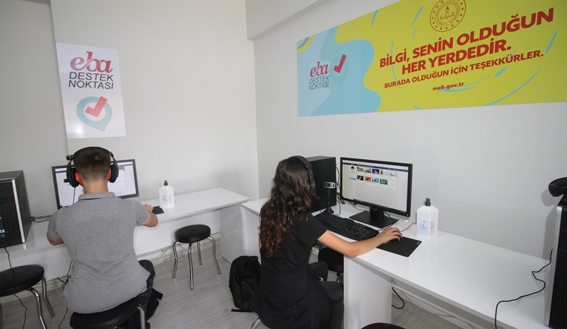 EBA destek noktalarından 8 bin 278 öğrenci faydalandı