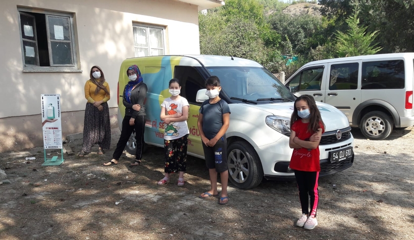 EBA Mobil Destek Aracı Geyve'de