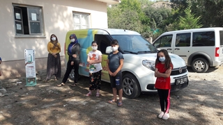 EBA Mobil Destek Aracı Geyve'de