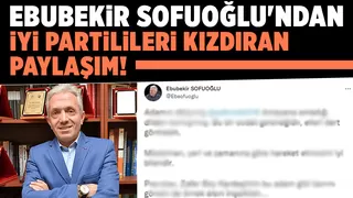 Ebubekir Sofuoğlu'ndan Zafer Işık'ın saldırısına ilişkin paylaşım