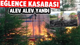 Eğlence kasabası kül oldu