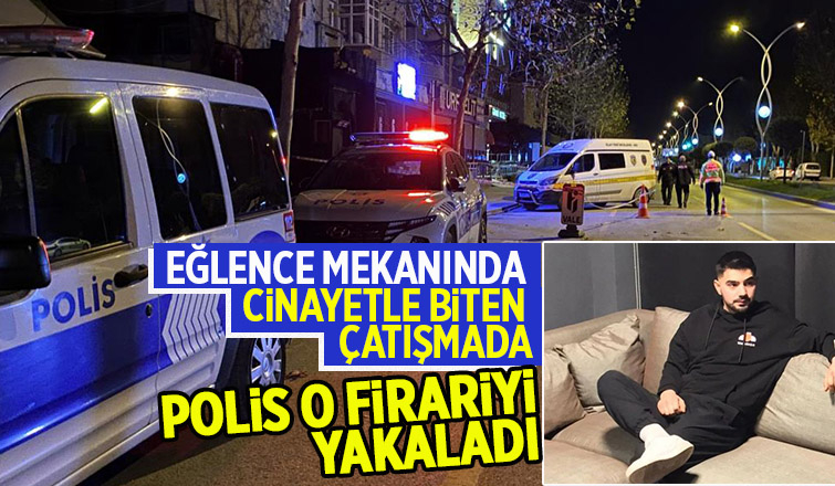 Eğlence mekanındaki çatışmada aranan firari yakalandı