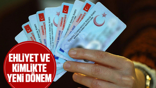 Ehliyet ve kimliklerde yeni gelişme