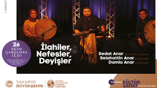 Ekim etkinlikleri Sedat Anar dinletisi ile devam edecek