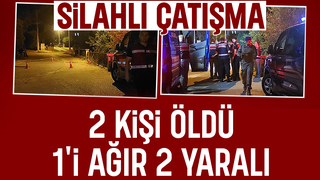 Ekinli'de silahlı çatışma: 2 ölü, 2 yaralı