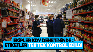 Ekipler KDV denetiminde