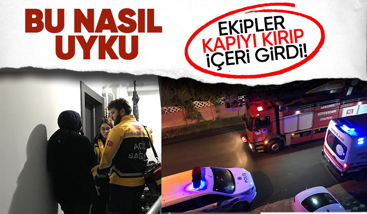 Ekipleri alarma geçirdi, uyurken bulundu