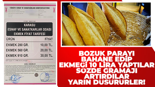 Ekmeğe zam: 10 lira oldu!