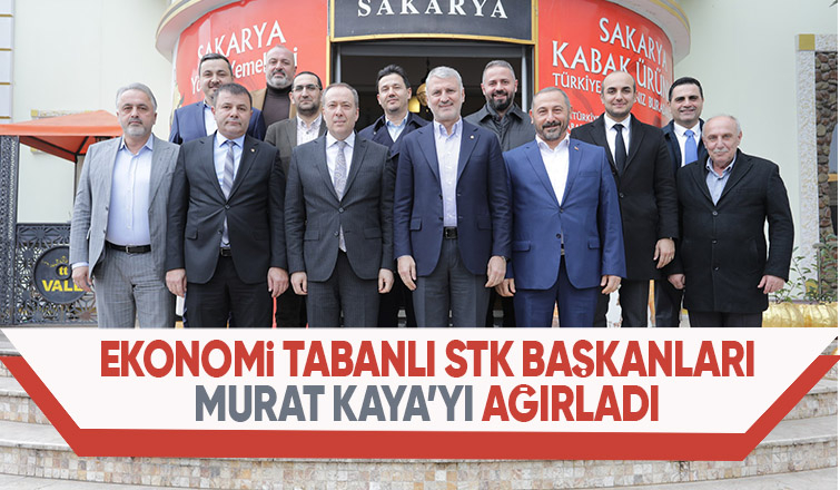 Ekonomi Tabanlı STK Başkanları istişare toplantısında buluştu