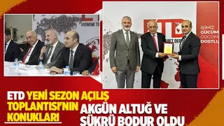 Ekonomi Ticaret Derneği Yeni sezon açılış toplantısını yaptı