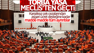 Ekonomiye ilişkin torba yasa TBMM'de kabul edildi