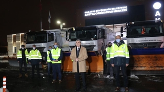 Ekrem Yüce'den karla mücadele açıklaması