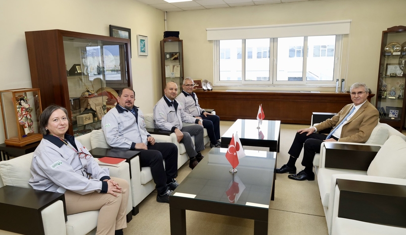 Ekrem Yüce'den Toyota'ya veda ziyareti