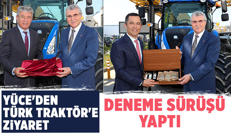 Ekrem Yüce'den Türk Traktör'e ziyaret